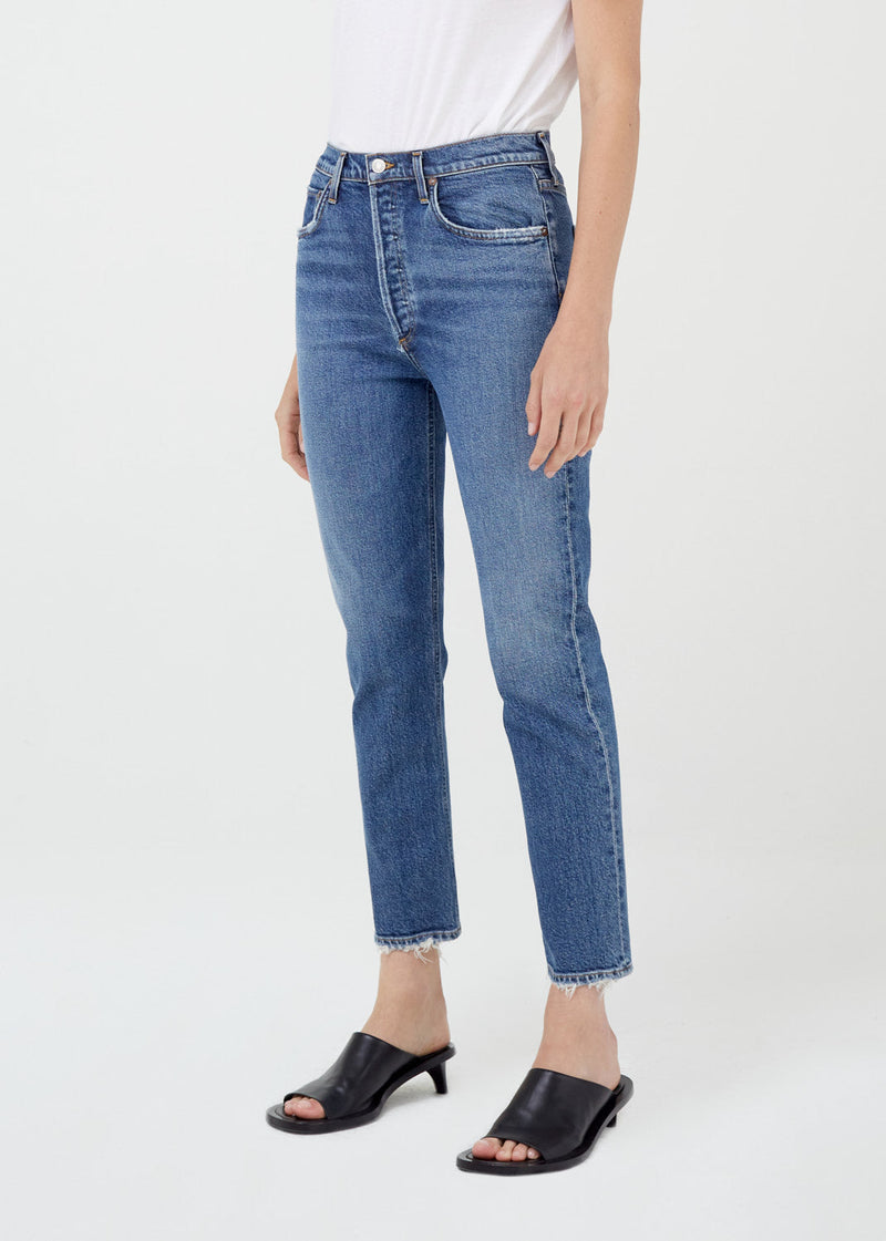 RILEY CROP HIGH RISE JEANS